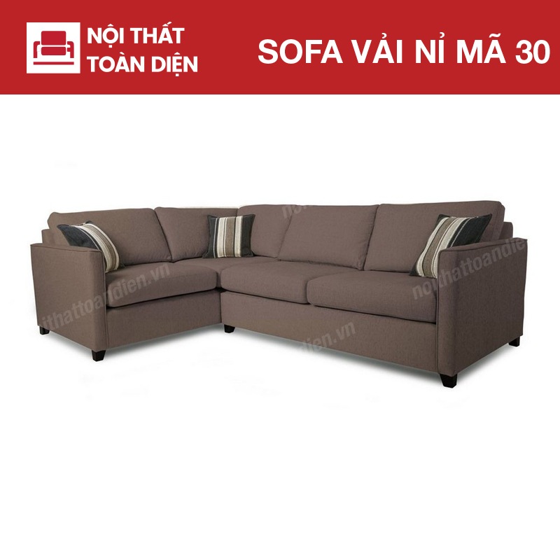 Sofa Nỉ Mã 30 2 Sofa Vải - Sofa Nỉ Mã 30