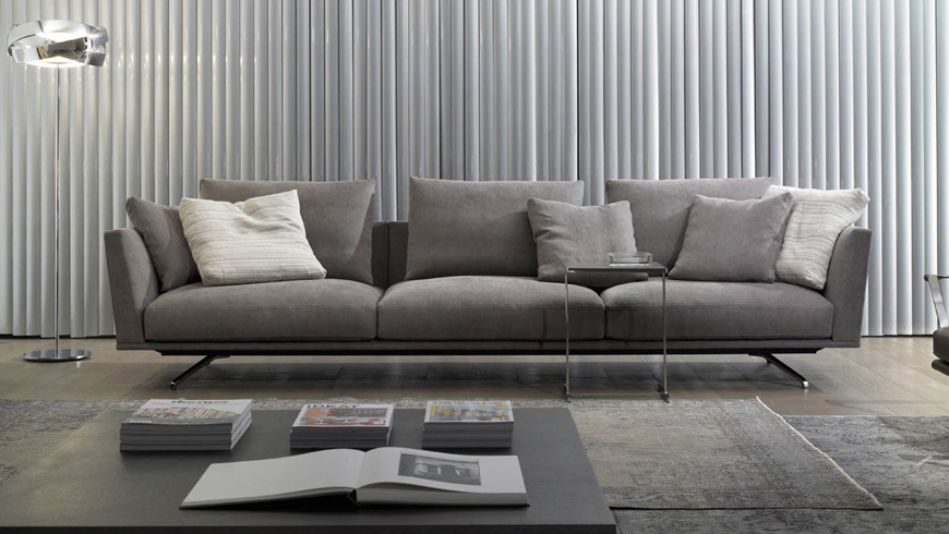 Chọn sofa nỉ cho phòng khách nhỏ 4 Chọn sofa nỉ cho phòng khách nhỏ 4