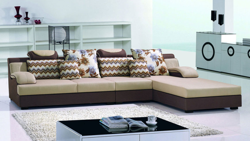 Showroom Sofa góc phòng khách nhỏ 1 Showroom sofa góc cho phòng khách nhỏ 3