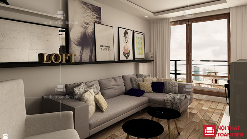 Các mẫu ghế Sofa phòng khách nhỏ 2 Các mẫu ghế sofa phòng khách nhỏ 2