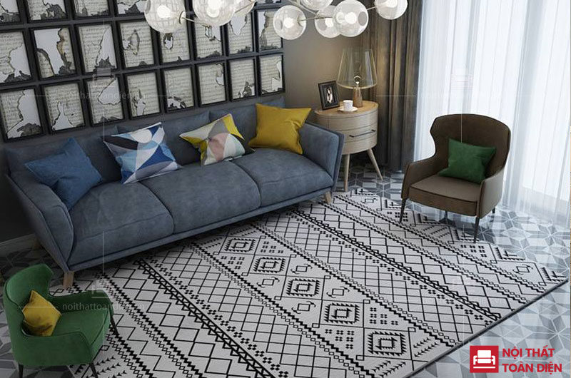 Cách đặt sofa hợp phong thủy hút tài lộc vào nhà. 8 bo ghe sofa decor dep 7 1