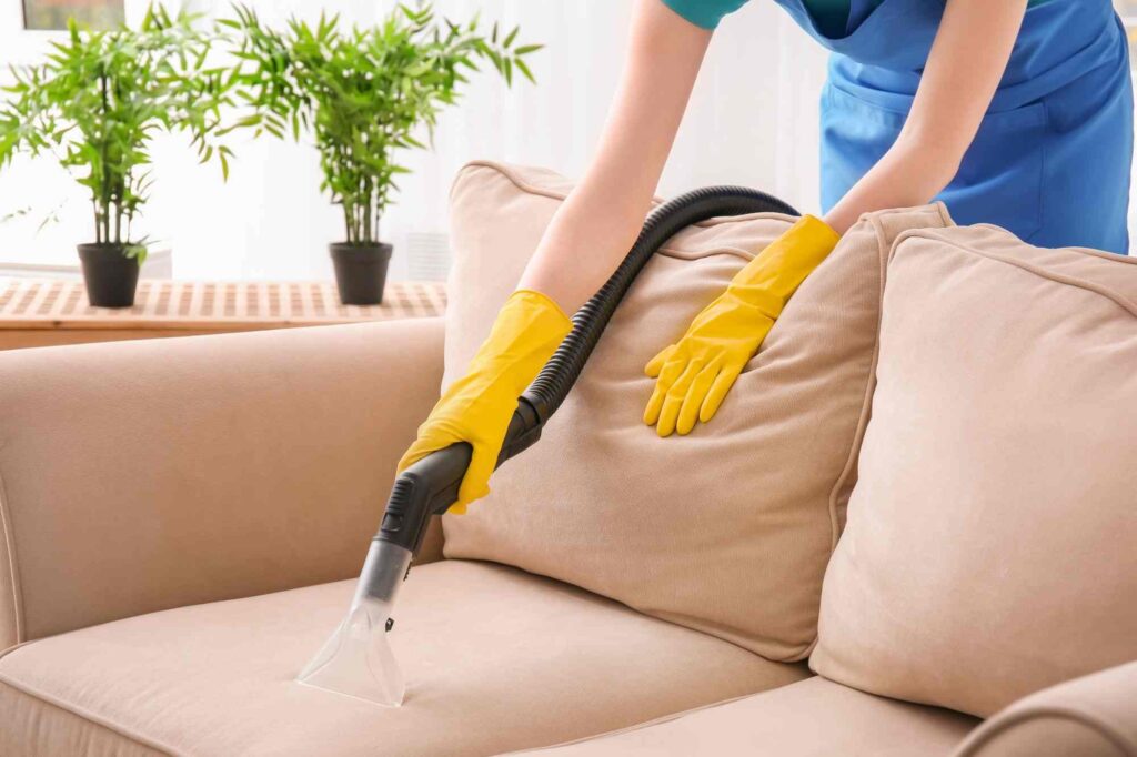 Vệ sinh sofa nỉ cực kì đơn giản chỉ với 3 bước 3 vệ sinh sofa nỉ