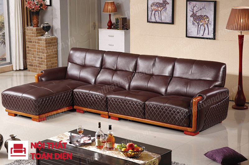 đóng sofa da thật