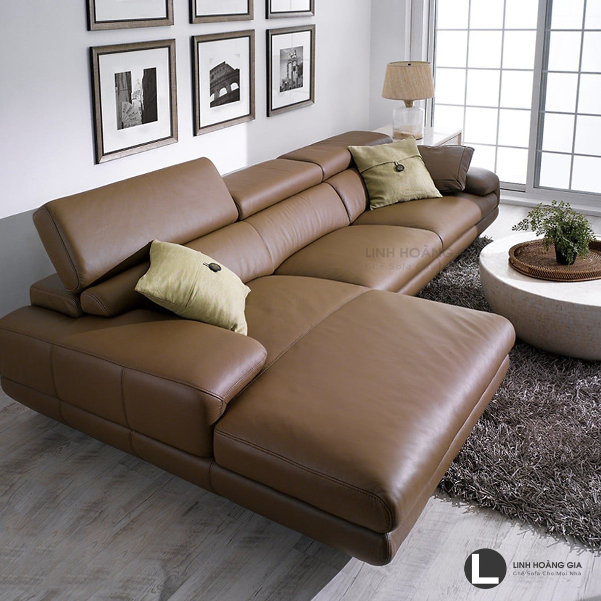 đóng sofa da thật